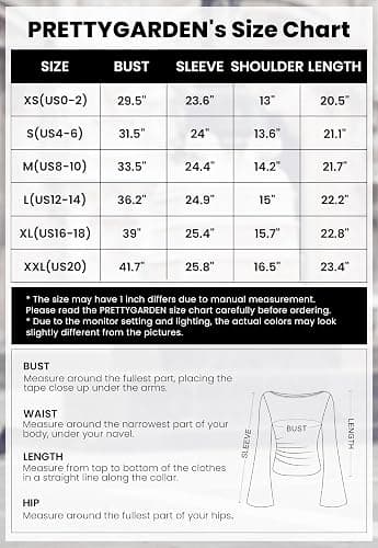 PRETTYGARDEN Womens Long Sleeve Shirts 2026 Spring Crop Going Out Tops Casual Boat Neck Bell Sleeve Ribbed Ruched Y2K Clothes thumbnail 6