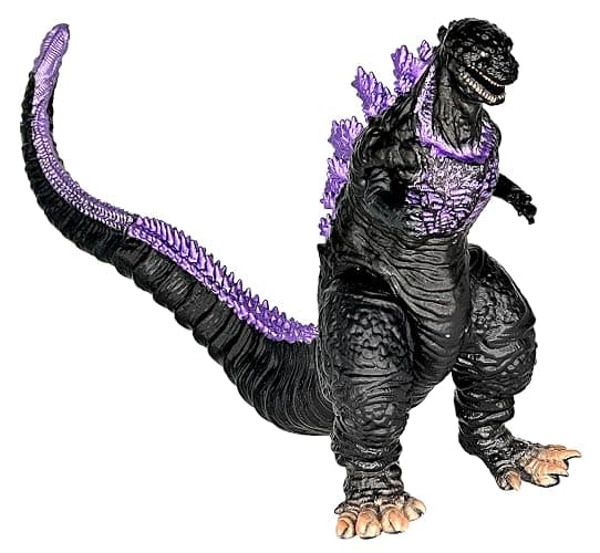 TwCare Set of 2 Legendary Shin Monster vs Mecha King Ghidorah Toy Action Figures, Movable Joints Movie Series Dinosaur Dragon Soft Vinyl, Carry Bag thumbnail 7