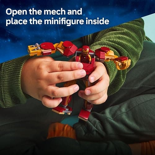LEGO Marvel Iron Man Mech vs. Ultron Building Toy Set - for Kids, Boys and Girls, Ages 6+ - Buildable Action Figure - Superhero Gift for Birthday - 76307 thumbnail 3