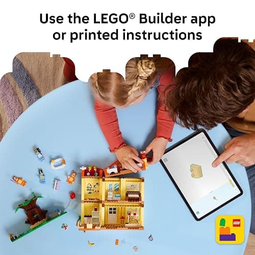LEGO Bluey: Bluey’s Family House Building Toy - Pretend Play Toys & Figures Playset for Boys & Girls, Ages 4+ - with 5 Characters - Gift for Christmas - 11203 thumbnail 4