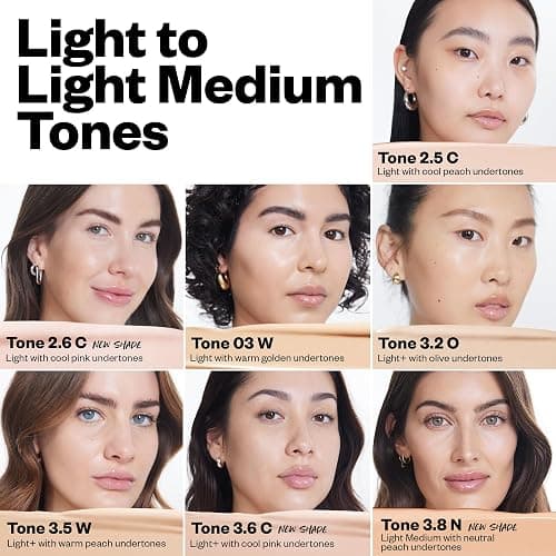 Kosas Revealer Concealer - Medium Coverage Makeup with Hyaluronic Acid, Conceals Dark Circles Under Eyes, Dark Spots and Blemishes + Brightens, Hydrates, Long-Lasting & Vegan, (Tone 3.2 O) | Medium Coverage Makeup, Conceals Dark Circles Under Eyes, Dark Spots, Blemishes, Brightens, Long-Lasting, Hydrates, with Hyaluronic Acid, Vegan, Makeup thumbnail 3