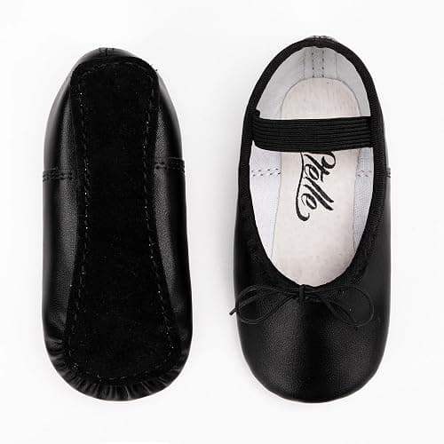 STELLE Ballet Shoes for Girls Toddler Dance Slippers PU Leather Boys Ballerina Shoes for Toddler/Little Kid/Big Kid/Women thumbnail 4