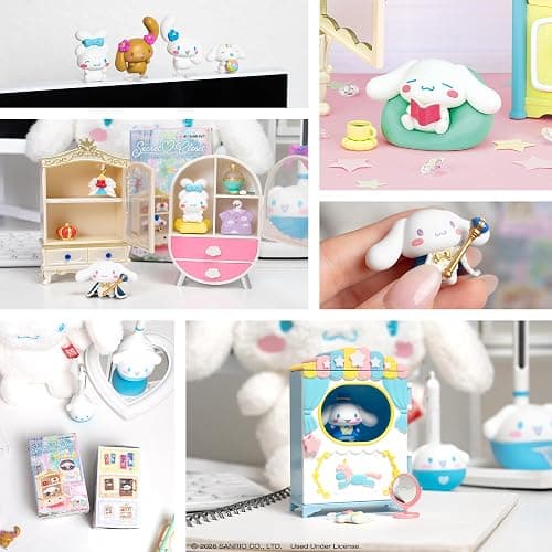 Hamee RE-Ment Blind Box Sanrio - Cinnamoroll Secret Closet - 1 Pc. | Cute Blind Box Diorama Miniature Figure Set, Collectible Display Figure, Birthday Gift, Party Favor, Home Decor thumbnail 8