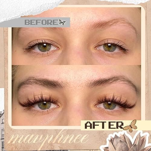 Anime Cluster Lashes Brown Cluster Eyelash Extensions Fairy Eyelash Clusters Wispy Lash Clusters Dark Brown Individual Lash C-Curly Lash Extension Spiky Manga DIY Eyelashes Pack (108Pcs, 10-16MM) thumbnail 2
