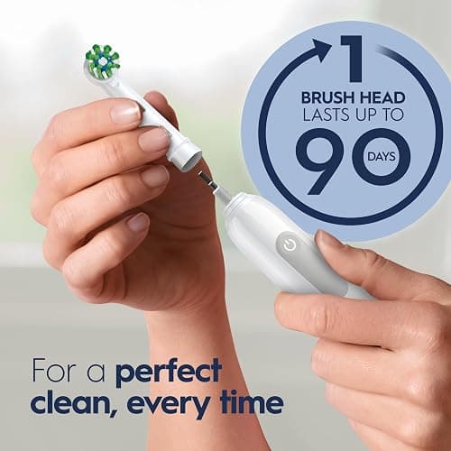 Oral-B Pro 1000 Rechargeable Electric Toothbrush, White thumbnail 6