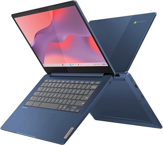 Lenovo Flagship Chromebook, 14'' FHD Touchscreen Slim Thin Light Laptop Computer, 8-Core MediaTek Kompanio 520 Processor, 4GB RAM, 64GB eMMC, WiFi 6,Chrome OS, Abyss Blue thumbnail 7