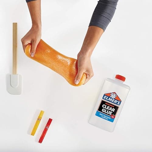 Elmer's Clear Liquid School Glue, Washable, Safe, Nontoxic, 32 Ounces (1 Quart) - Great for Making Slime, #1 Teacher Brand thumbnail 7
