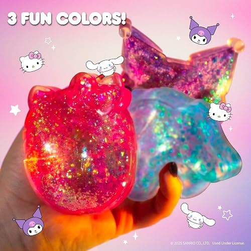 Hello Kitty® and Friends SLIMYGLOOP Gelli Gels – Cinnamoroll™, Slow Rising Sensory Squeeze Toy with Glitter, Gel Filled Fidget Toys thumbnail 6