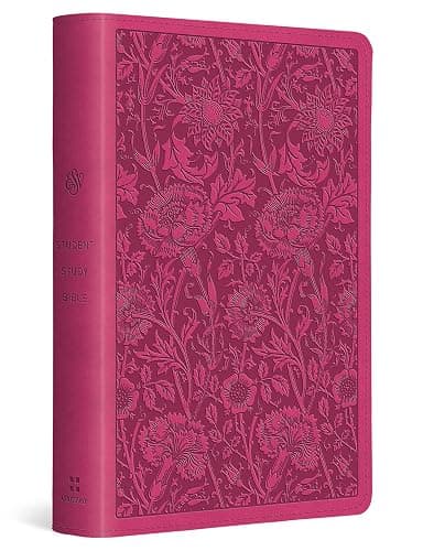 ESV Student Study Bible (TruTone, Berry, Floral Design) - Image 1