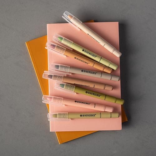 DIVERSEBEE Bible Highlighters and Pens No Bleed, 8 Pack Assorted Colors Gel Highlighters Set, Cute Bible Markers Study Journaling School Supplies and Accessories (Earthy) thumbnail 6