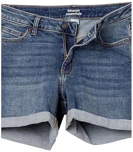 Amazon Essentials Womens 5" Denim Shorts thumbnail 6