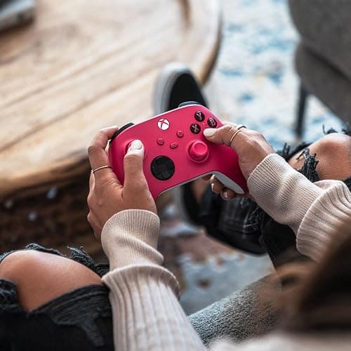 Microsoft Controller for Series X / S, & Xbox One (Latest Model) - Deep Pink (Renewed) thumbnail 8