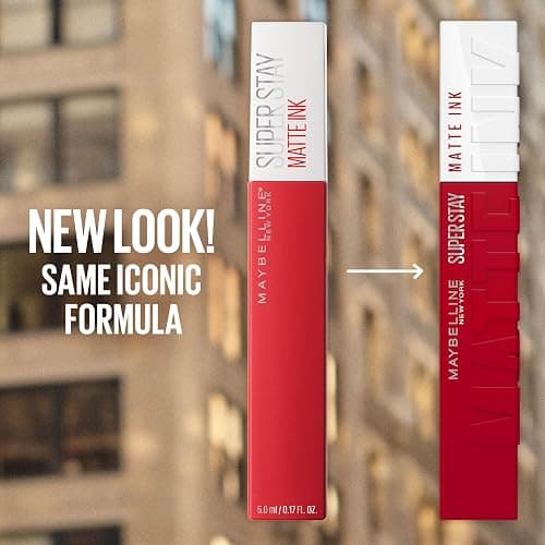 Maybelline New York Liquid Lipstick, Long Lasting Pink Lip Color, Transfer-Proof, Up To 16 Hours Wear, Super Stay Matte Ink, 5 ml, Shade: Lover thumbnail 3