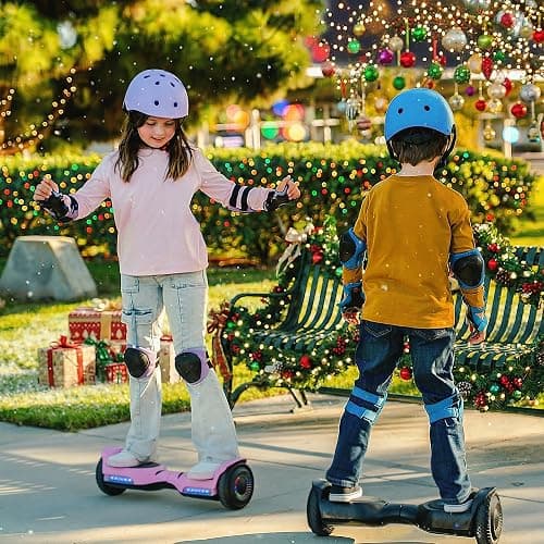Gyroor Balancing Scooter New G13 All Terrain Balancing Scooter with LED Lights, Self Balancing Off Road with Bluetooth for Kids ages 6-12 and Adults-Black thumbnail 2