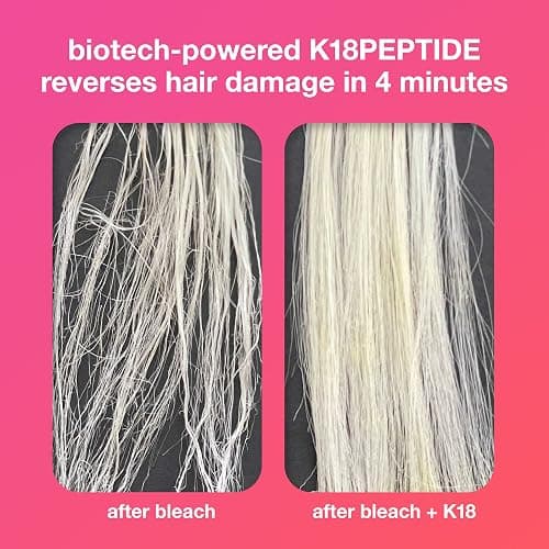 K18 Leave-In Molecular Hair Mask, Repairs Dry or Damaged Hair, Reverse Hair Damage from Bleach, Color, Chemical Services & Heat thumbnail 3