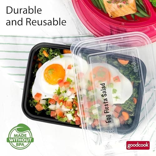 GoodCook Meal Prep Containers, Single thumbnail 4