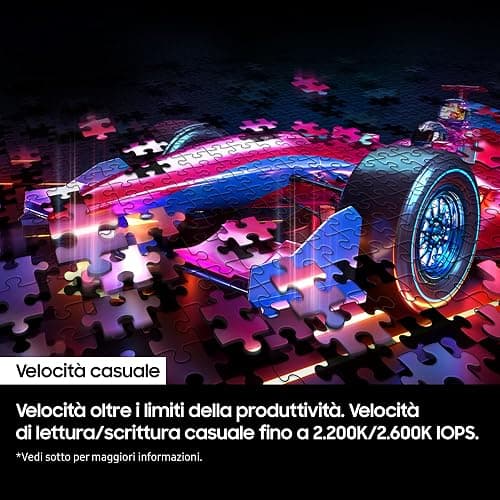 Samsung Memorie MZ-VAP4T0BW 9100 PRO SSD Interno da 4TB, PCIe 5.0 x4, NVMe 2.0, SSD Progettato per Professionisti e Gamer, Compatibile con PC e Playstation 5 thumbnail 3