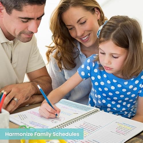 Monthly Planner 2026-2027, 2 Year Months Calendar Planner 2026-2027, Runs from January 2026 - December 2027, 7" x 10", 24 Months, Perfect for School Office Home Planning - Green thumbnail 6