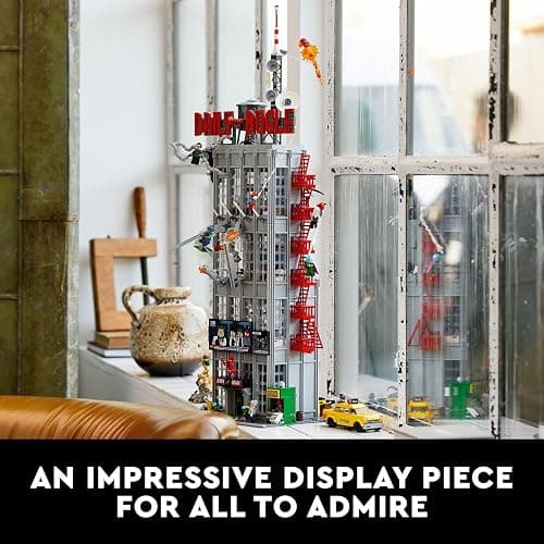 LEGO Marvel Spider-Man Daily Bugle Building Sets for Adults - Display as Office or Book Shelf Decor - Gifts for Christmas - 25 Minifigures - 76178 thumbnail 8