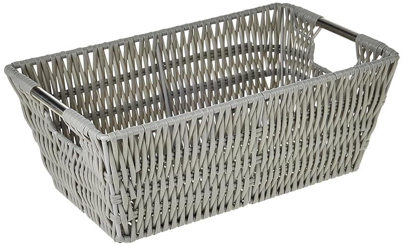 Whitmor Rattique Small Shelf Tote