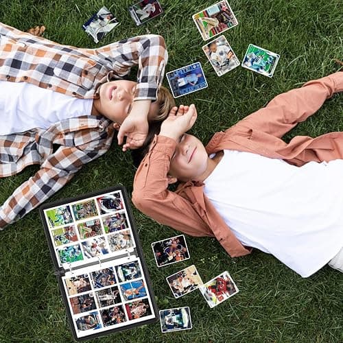 HESPLUS 9-Pocket Baseball Card Binder - Holds 900 Cards with 50 Removable Sleeves | Sports & Trading Card Album for Collectibles thumbnail 2