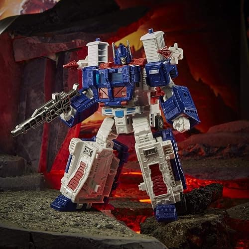 Transformers Toys Generations War for Cybertron: Kingdom Leader WFC-K20 Ultra Magnus Action Figure - Kids Ages 8 and Up, 7.5-inch thumbnail 4