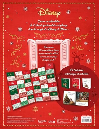DISNEY - Calendrier de l'Avent - 24 livres pour attendre Noël thumbnail 2