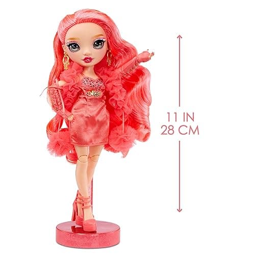 Rainbow High Priscilla- Pink Fashion Doll. Fashionable Outfit & 10+ Colorful Play Accessories. Great Gift for Kids 4-12 Years Old and Collectors. thumbnail 4