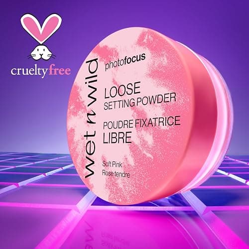 wet n wild Photo Focus Loose Baking Setting Powder, Highlighter Makeup, Fair to Medium & Tan Skin Tones - Translucent thumbnail 5