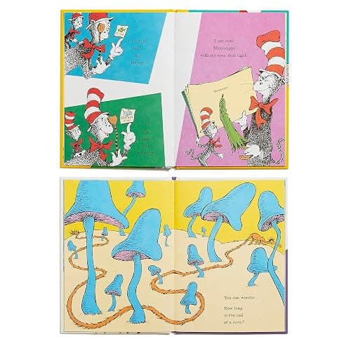 Dr. Seuss's Second Beginner Book Boxed Set Collection: The Cat in the Hat Comes Back; Dr. Seuss's ABC; I Can Read with My Eyes Shut!; Oh, the Thinks You Can Think!; Oh Say Can You Say? thumbnail 5