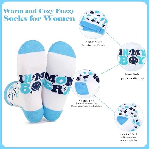 New Boy Mom Gifts, First 1st Birthday Mothers Day Gifts for New Mom Set of 7 thumbnail 6