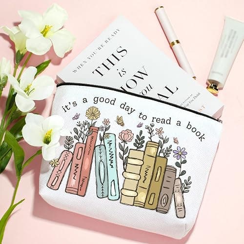 HELORAY Book Lover Gifts for Women Bookish Gifts for Readers Book Accessories for Reading Lovers Bookish Items Themed Presents Librarian Gift for Readers Cool Bookworm Gift for Reading Lovers thumbnail 3