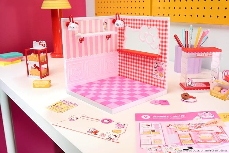 MGA's Miniverse Make It Mini Spaces Hello Kitty, Building Set, Customize, DIY Crafts, Rooms, Hobby, Collectors, Display, Gifts, 8+ thumbnail 3
