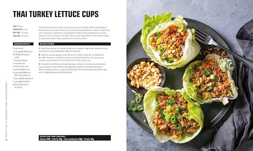 The Bodybuilder's Meal Prep Cookbook: 64 Make-Ahead Recipes and 8 Macro-Friendly Meal Plans (The Bodybuilder's Kitchen) thumbnail 4