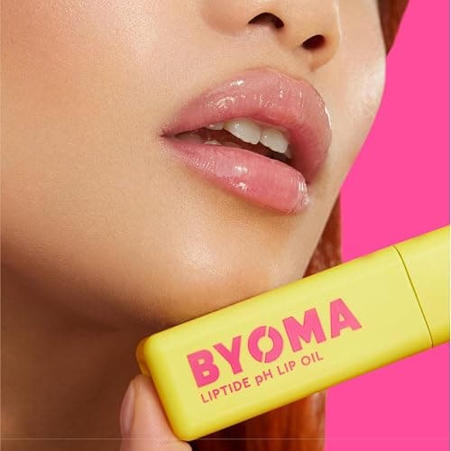 BYOMA Liptide pH Lip Oil (5ml) Glossy, Non-Sticky Gloss with pH Adaptive Tint - Reduces the Appearance of Fine Lines - Softens, Plumps, Hydrates thumbnail 7
