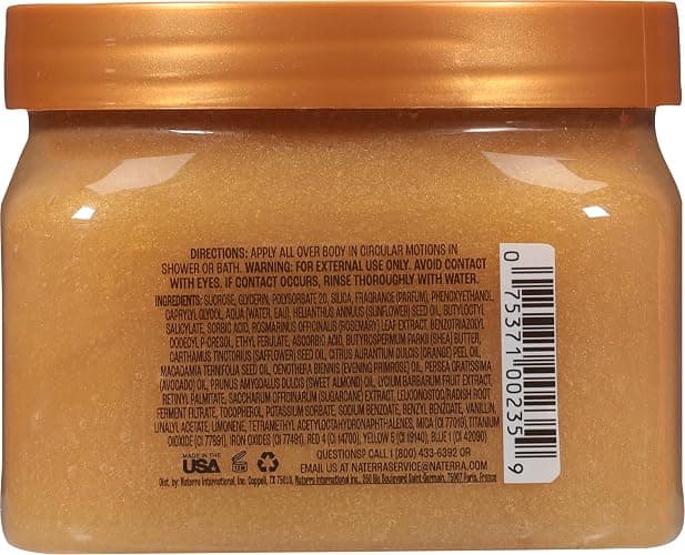 Tree Hut Golden Vanilla Shea Sugar Scrub Valentines Day Gifts For Her - Exfoliating, Hydrating & Moisturizing Body Scrub with Shea Butter & Natural Oils, Smooth & Soften Skin, 18 oz thumbnail 3