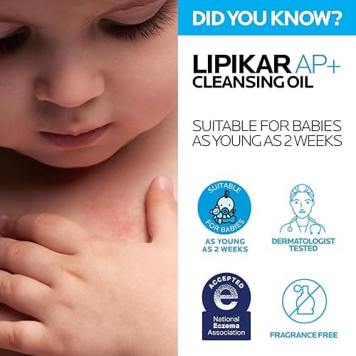 La Roche-Posay Lipikar AP+ Gentle Foaming Cleansing Oil, Gentle Oil Cleanser for Face and Body Formulated with Niacinamide, Long-Lasting 24-hour Hydration, Fragrance-Free & Soap Free thumbnail 9