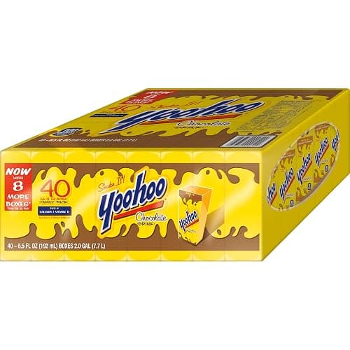 Yoo-hoo Chocolate Flavored Drink, 6.5 fl oz Boxes 40 Pack, Ready to Drink, Caffeine-Free, 99% Fat-Free, High in Calcium & Vitamin D thumbnail 5