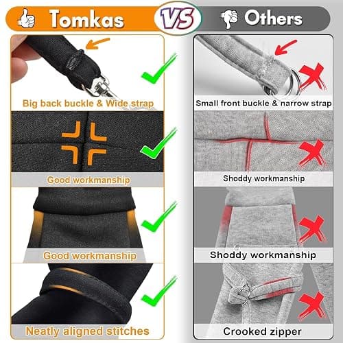 Tomkas Small Dog Sling Carrier - Classic Pocket & Classic Strap - Wrap Carrier - for 3-10 lbs Pets(Black) thumbnail 5