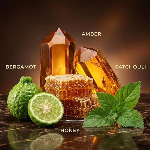 Bellavita Luxury Honey Oud Intense Eau De Parfum | Long-Lasting Unisex Perfume | 100 ml | Honey, Oud, Vanilla & Amber Fragrance | Rich Oriental Woody Perfume for Men & Women thumbnail 2
