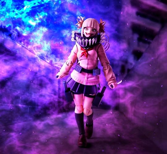 TAMASHII NATIONS - My Hero Academia - Himiko Toga S.H.Figuarts Action Figure | My Hero Academia 6 Inch Action Figure S.H. Figuarts - Himiko Toga thumbnail 6