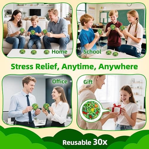 Reusable Picky Fidget Pad with Mold, Microwaveable 30 Times Sensory Skin Picking Fidget Toys, Portable Picking Pad for On-The-Go Use, Gift for Adults with Anxiety, ADHD, OCD, Dermatillomania thumbnail 6