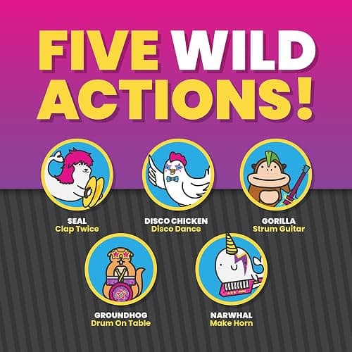 Wild, Wild Taco – by Taco Cat Goat Cheese Pizza - Hilarious, Fast-Paced Slap-Jack Card Game for Kids, Teens, and Adults. Family Friendly Party Game. Great Gift for Kids Ages 7+, 2-8 Players, 10 min thumbnail 5