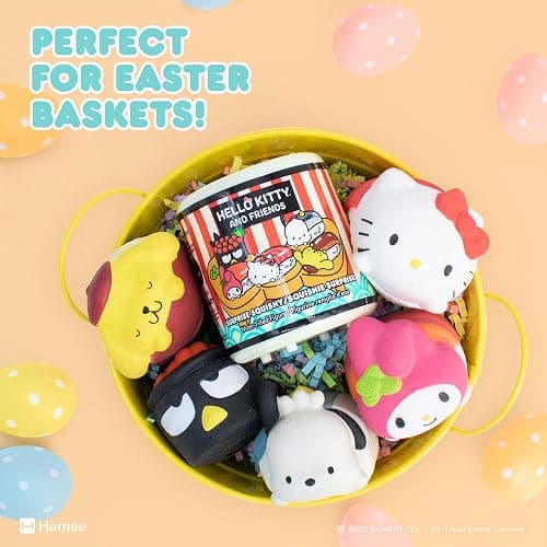 Hamee Sanrio Hello Kitty and Friends Cute Water Filled Surprise Capsule Squishy Toy [Sushi] [Birthday Gift Bag, Party Favor, Gift Basket Filler, Stress Relief Toy] – 1 Pc. (Mystery – Blind Capsule) thumbnail 3