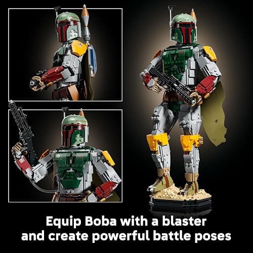 LEGO Star Wars Boba Fett 75455 | Collectible Building Sets for Adults, Ages 18+, Movie Display for Bedroom or Book Shelf, 1,544 pieces, Gift for Fans thumbnail 4