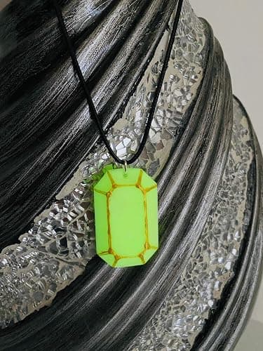 Wynter Zombies 2, Moonstone, Wynter Werewolf, Werewolf Necklace, Moonstone Necklace, Zombies 3, glow in the dark thumbnail 2