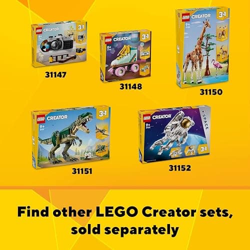 LEGO Creator 3in1 Modern House to 3-Storey City Building to Forest Cabin Set, Model Building Kit for Kids, Gift Idea for 9 Plus Year Old Boys and Girls 31153 thumbnail 11