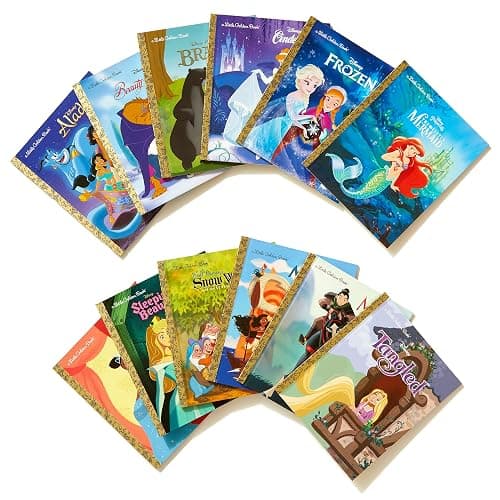Ultimate Princess Boxed Set of 12 Little Golden Books (Disney Princess) thumbnail 4