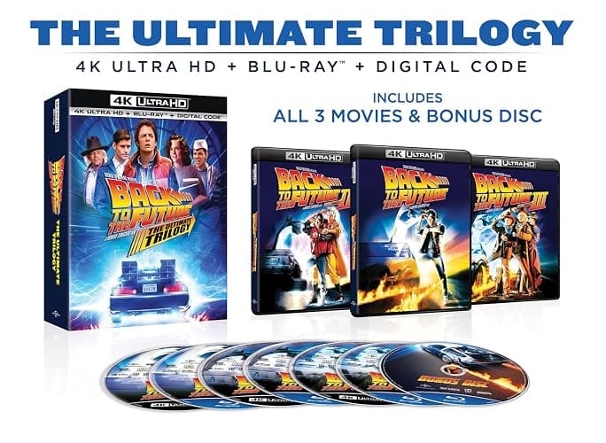 Back to the Future: The Ultimate Trilogy - 4K Ultra HD + Blu-ray + Digital [4K UHD] thumbnail 4