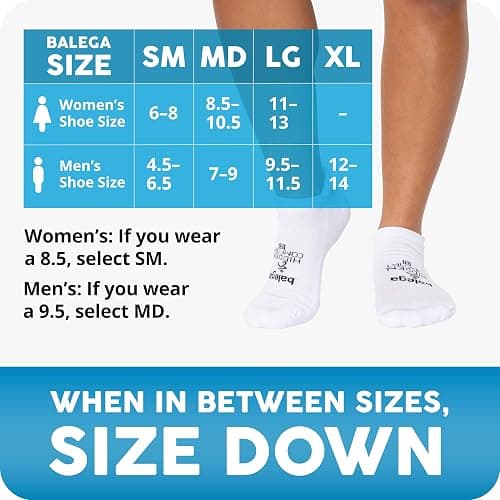 Balega Unisex Hidden Comfort Performance No Show Athletic Running Socks for Men and Women (3-pack) thumbnail 10